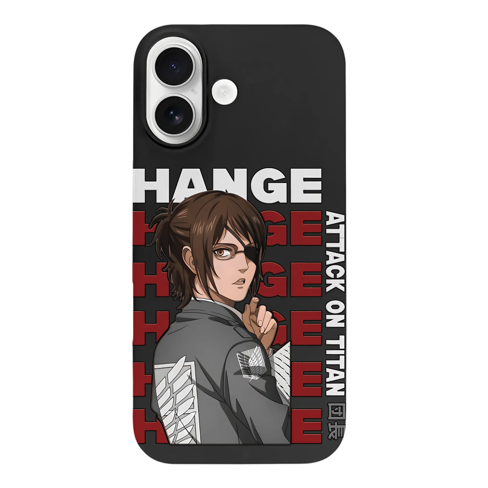 進撃の巨人 グッズ ハンジ・ゾエ - iPhone 17 シリーズ シリコンケース 薄型 耐衝撃 指紋防止 ソフトタッチカバー 精密フィット 傷防止 保護ケース iPhone 17/17 Air/17 Pro/17 Pro Max 対応